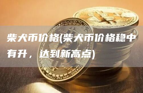 柴犬币价格 - 柴犬币价格稳中有升，达到新高点